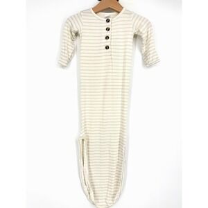 Lou Lou & Company Baby Knot Gown Striped Newborn